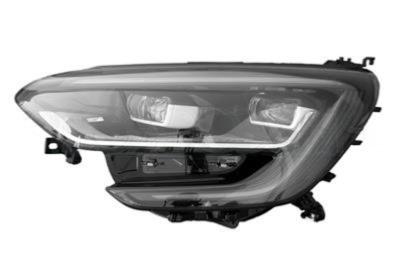 Phare avant gauche électrique pour RENAULT MEGANE IV 2016-2020, sans moteur, avec feu diurne LED, sans fonction d''indicateur de direction, Neuf