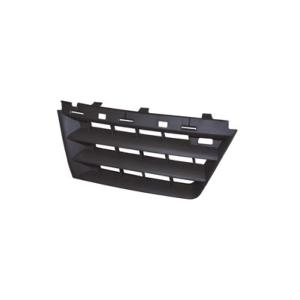 Grille de calandre gauche pour RENAULT SCENIC II ph.1, 2003-2006 noire, supérieure, pare chocs avant