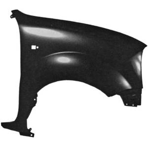 Aile avant droite pour RENAULT KANGOO I phase 1, 1997-2003, trou feu clignotant, Neuve à peindre