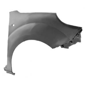 Aile avant droite pour RENAULT KANGOO II phase 2 2013-2020, trou feu clignotant, en plastique, Neuve