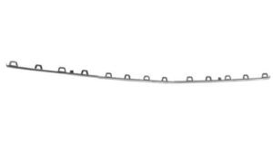 Moulure grille de calandre pour VOLKSWAGEN T-ROC 2017-2022, chromée, Neuve