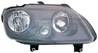 Phare Optique avant droit pour VOLKSWAGEN TOURAN I phase 1, 2004-2006, H7+H1, fond noir, Neuf