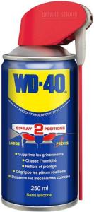 Lubrifiant/Dégraissant WD-40 produit multi-fonctions, 250mL, avec système double position, Neuf