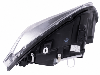 Phare Optique avant gauche pour BMW X1 E84 ph. 2 2012-2015, H7+H7, Corps noir, Neuf