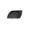 Miroir Glace rétroviseur gauche pour VOLKSWAGEN POLO IV phase 1, 2001-2005, asphérique, à clipser