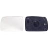 Miroir Glace de rétroviseur extérieur gauche pour KIA PICANTO, 2004-2008, dégivrant, avec support, Neuf