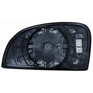 Miroir Glace rétroviseur gauche pour HYUNDAI GETZ phase 1 2002-2005, convexe, dégivrant, chromé, Neuf