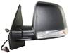 Rétroviseur gauche manuel pour OPEL COMBO depuis 2012, (Combi/Panorama), noir, Neuf