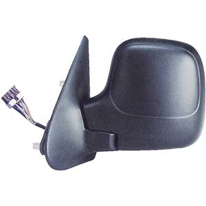 Rétroviseur gauche électrique pour CITROËN BERLINGO I phase 1, 1996-2002, noir, Neuf