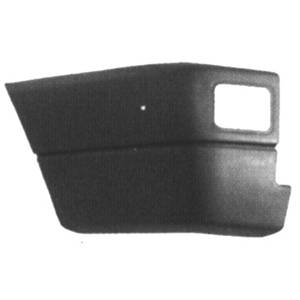 Crosse arrière gauche pour VOLKSWAGEN TRANSPORTER T4, 1990-1996, noire, trou AB, embout pare chocs