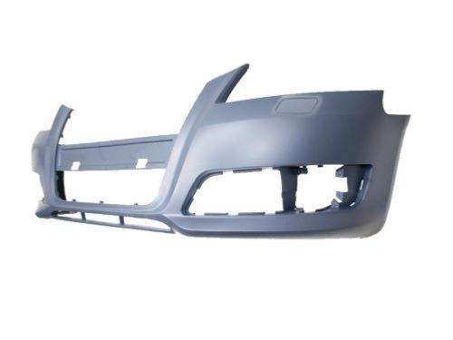 Pare Chocs Avant pour AUDI A3 II phase 3 (3 portes), 2008-2012, mod. S-LINE, trous lave-phares, Neuf à peindre