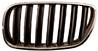 Grille de radiateur gauche pour BMW X3 E83 2006-2010, chromé titane grise foncé, Neuve