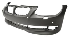 Pare-chocs avant pour BMW Serie 3 E92/E93 COUPÉ/CABRIO depuis 2010, cache crochet, trous lave-phare, trous radar+supports, Neuf à peindre