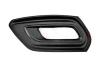 Grille pare-chocs avant gauche pour FORD TRANSIT CUSTOM phase 2 2018-2020, noire gaufree, avec siege antibrouillard, Neuve