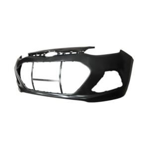 Pare-chocs avant pour HYUNDAI i10 I phase 3 2013-2016, noir lisse, Neuf à peindre