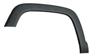 Extension aile avant gauche pour JEEP RENEGADE phase 1 depuis 2014-2018, noire, Neuve