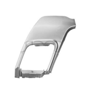 Cadre du tuyau d'échappement arrière gauche pour LAND ROVER EVOQUE phase 1 2011-2015, argenté, Neuf