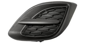 Grille latérale de pare chocs avant gauche pour MAZDA 2 II 2011-2014, noire, Neuve