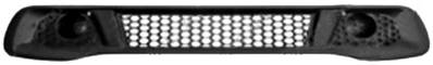 Grille de calandre centrale pour SMART FORTWO, 2012-2014, inférieur, Noire, Neuve