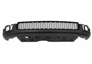 Pare-chocs avant inferieur pour MITSUBISHI COLT 2009-2012, noir gaufre, Neuf