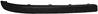 Moulure Baguette arrière gauche pour OPEL CORSA C phase 2, 2003-2006, noire, pare chocs arrière