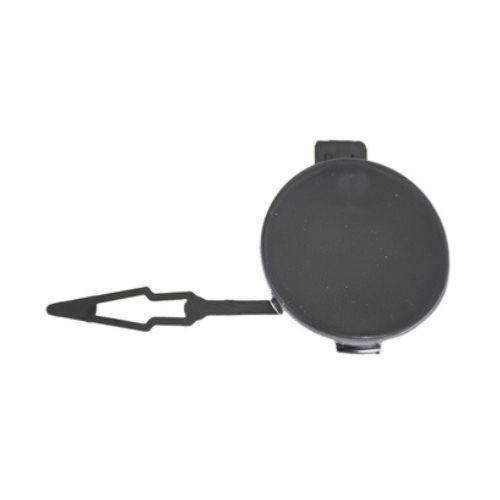 Cache-crochet de remorquage arrière pour PEUGEOT 208 II phase 2 depuis 2023, noir gaufré, Neuf