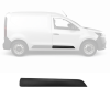 Moulure de porte avant droite pour RENAULT EXPRESS depuis 2021, noire, Neuve