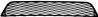 Grille de calandre centrale inférieure pour SEAT LEON III ph. 1 2013-2016, Neuve