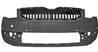 Pare chocs avant pour SKODA OCTAVIA III phase 1 2013-2016, 4 trous radar, noir lisse  apprter, grille noire, Neuf