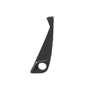 Grille droite pare-chocs avant pour TOYOTA CH-R phase 2 depuis 2020, noire, avec emplacement pour antibrouillard, Neuve