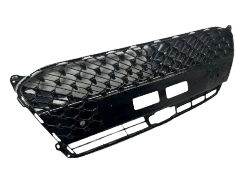 Grille radiateur pour TOYOTA AYGO X depuis 2022, Trous radar, noir lisse, Neuve