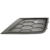 Grille de pare-chocs avant droit pour VOLKSWAGEN TIGUAN II phase 1 2016-2020, partie sup�rieure, avec moulure chrom�e, Neuve