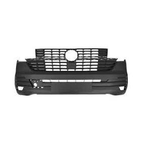 Pare chocs avant pour VOLKSWAGEN TRANSPORTER T6.1 phase 2, 2019-2024, noir, Neuf