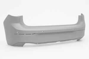 Pare chocs arrière pour VOLKSWAGEN GOLF VIII depuis 2020, avec trous capteurs de stationnement Neuf à peindre