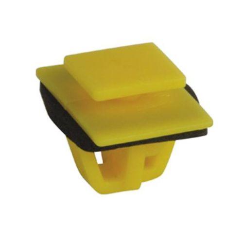 Lot De 100 Clips D'agrafage Pour Moulure De Caisse – Compatible Peugeot, Citroën, PSA – Réf 9625877380 – 9.5mm
