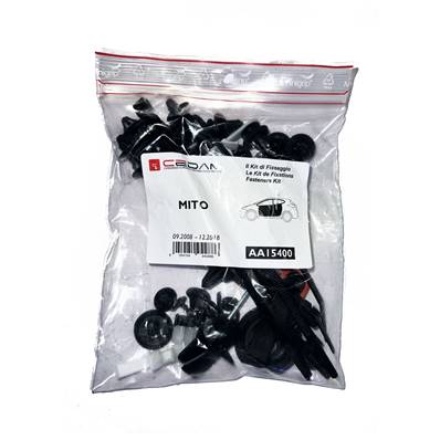 Kit de fixation assemblage Porte pour ALFA ROMEO MITO 2008-2016 (Tous modèles), Neuf