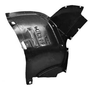 Pare boue aile avant gauche pour AUDI A3 II ph.1 SPORTBACK 2004-2008, (partie avant), Neuf