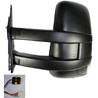 Rétroviseur gauche mécanique pour IVECO DAILY, 2011-2014, (bras long), Noir, Neuf