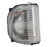 Feu clignotant rtroviseur gauche pour MERCEDES SPRINTER III depuis 2019 (W907-W910), rptiteur blanc, Mod. petit clignotant bras court, Neuf