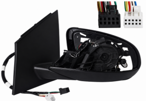 Rétroviseur gauche pour MERCEDES CLASSE B depuis 2019 (W247), électrique, dégivrant, rabattable, avec mémoire et feu courtoisie, sans coque ni feu ni plaque, avec BLIS, 10+8 PIN, Neuf