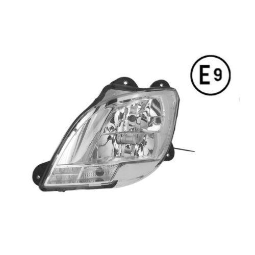 Phare avant gauche pour DAF CF EURO 6 2012-2019, manuel, sans ampoule (H7-H1-PY21W-LED), homologué E9, Neuf