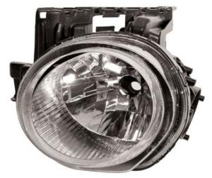 Phare optique avant gauche pour NISSAN JUKE I phase 1 de 2010 à 2014, H4, sans moteur, Neuf