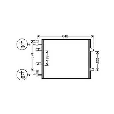 Condenseur de Climatisation pour NISSAN PRIMASTAR ph.2 2006-2016, OEM: 8200411148, Neuf