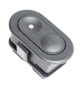 Interrupteur/Bouton de lève vitre électrique sur porte avant droite pour FIAT PUNTO I, 1993-1999, 1 bouton, noir, Neuf