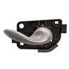 Poigne de porte avant / arrire droite pour FIAT PUNTO II ph. 1 1999-2003, interne, Argent, Neuve