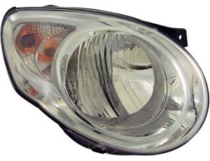 Phare optique avant droit électrique H4 pour KIA PICANTO, 2008-2011, 8 pin, avec moteur,neuf
