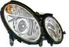 Phare Optique avant droit lectrique pour MERCEDES CLASSE E (W211) de 2002  2006, H7+H7, Neuf