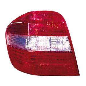 Feu arrière gauche pour MERCEDES CLASSE ML Phase 1 2005-2008 (W164), rouge/incolore, noir, Neuf