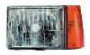 Phare Optique avant gauche pour FIAT PANDA I, 1986-1997, manuel, feu clignotant orange, Neuf
