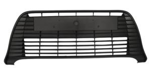 Grille de calandre inférieure pour TOYOTA YARIS III phase 1, 2011-2014, modèle HYBRID, noire, pare chocs avant, Neuve